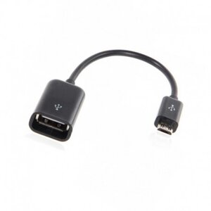 Кабель OTG Micro USB KONI STRONG KS-06 довжина 16 см чорний