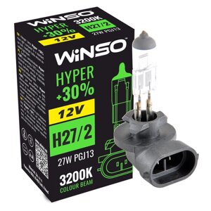 Галогенова лампа Winso H27/2 12 V 27 W PGJ13 HYPER +30%