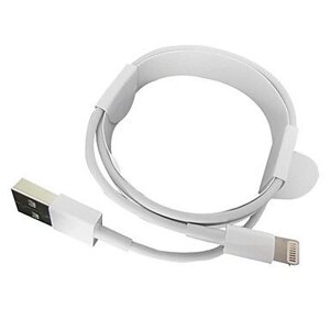 Кабель для заряджання та синхронізації Apple Lightning to Usb Cable 1 метр білий