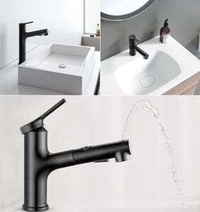 Смеситель Xiaomi Big White Blacksmith High Body Mouthwash Faucet Short DiiiB DXMP003