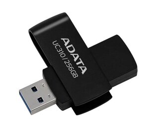 Флешка A-DATA USB 3.2 UC310 256Gb чорна