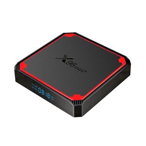 Андроїд TV-приставка 4К Amlogic TV BOX X96 Mini Plus S905W4 1 / 8 GB