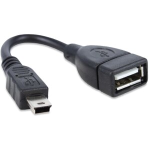 Перехідник 4you з USB-мами на miniUSB-тапу OTG-адаптер