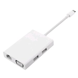 Хаб адаптер Xiaomi Type-C Hub На Lan RJ-45 1gb + VGA + 2*USB