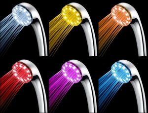 Душова лійка зі світлодіодною підсвіткою led shower