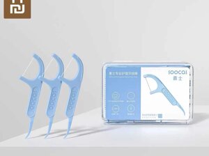 Зубочистка з зубною ниткою Xiaomi Soocas Dental Floss 50 штук