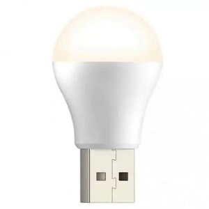 USB Led лампочка 1w біла нейтральне світло