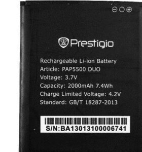 АКБ Prestigio PAP 5500 акумулятор батареї
