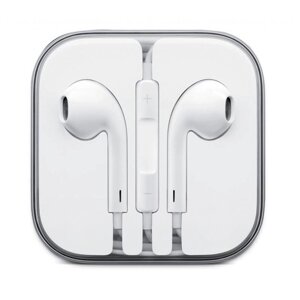 Дротова гарнітура для iPhone 3.5mm Foxconn earpods md827