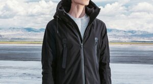Куртка з підігрівом Xiaomi 90 Points Hot Temperature Control Down Jacket чорна розмір XXL