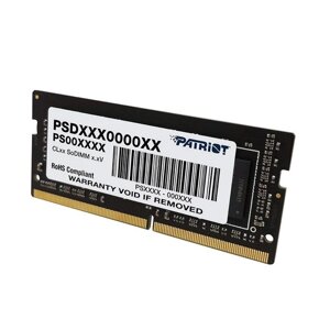 Пам'ять оперативна для ноутбука SO-DIMM DDR4 Patriot SL 4GB 2666MHz CL19 512X8