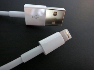 Кабель Apple Lightning for iPhone 5 — майже оригінальний — 100 робочий