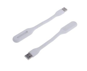 USB LED-лампочка 3W гнучка, холодне світло біле