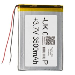 Універсальний акумулятор Polymer battery 70*110*4 5000mAh