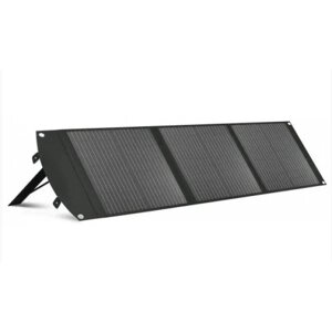 Сонячна панель DM Portable Solar Panel 100w чорна