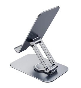 Настільна підставка HOCO PH50 plus Ivey dual axis rotating metal tablet desktop holder 4.5-12"