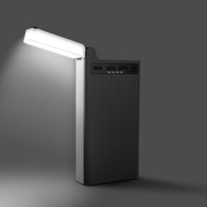 Зовнішній акумулятор із лампою Power Bank Hoco J62 30000 мач