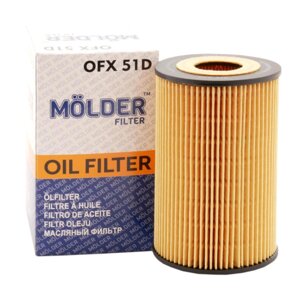 Фільтр оливний Molder Filter OFX 51D (92040E, OX161DEco, HU9315X) 5905325506648