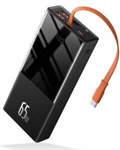 Зовнішній акумулятор Baseus Elf Digital Display 20000 mAh 65W PPJL000001