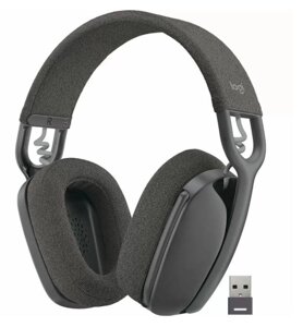 Навушники бездротові Logitech Zone Vibe 125 Wireless Headphones Graphite (981-001126)