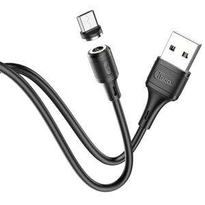 Кабель із наконечником магнітним Hoco X52 — microUSB Magnetic