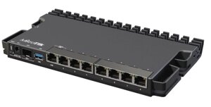 Маршрутизатор MikroTik RB5009UG+S+IN (7x1GE LAN 1xSFP+ 1x2.5GE LAN 1xUSB 3.0 PoE in)