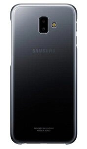 Чехол накладка Samsung J6+ J610 Gradation Cover (EF-AJ610CBEGRU)