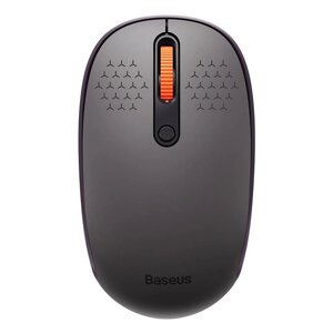Миша бездротова Baseus F01B Tri-Mode Wireless Mouse 3 стандартна сіра