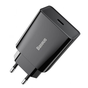 Мережевий адаптер живлення — зарядний пристрій Baseus Speed Mini 20 W 1 USB-C