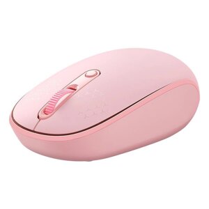 Миша Baseus F01B Tri-Mode Wireless Mouse рожева