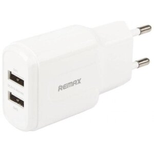 Адаптер мережевий Remax 2*USB 2.1 A Rp-u22 зарядний блок живлення