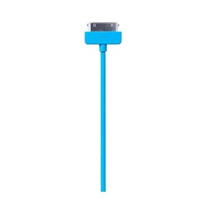 Кабель для iPhone 4 4s — 30pin REMAX Light 1m блакитний