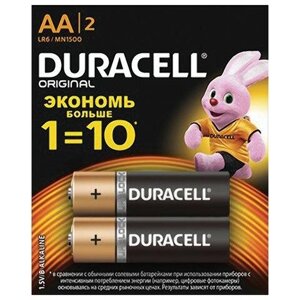 Батарейка Duracell LR06 MN1500 1*2