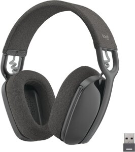 Bluetooth - гарнітура Logitech Zone Vibe Wireless MS Graphite (981-001157)