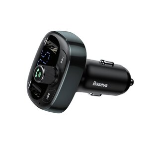 ФМ-модулятор — Адаптер автомобільний BASEUS S-09 T-typed FM adapter with Bluetooth