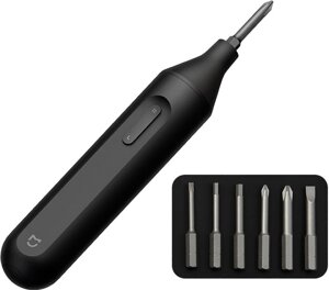 Викрутка акумуляторна з насадками Xiaomi Mijia Electric Screwdriver Integrated Rechargeable Cordless