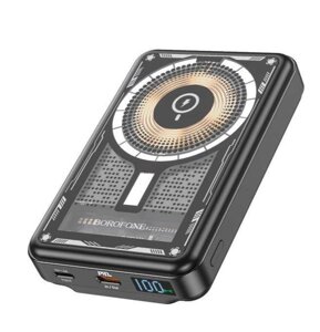 Портативний акумулятор Borofone BJ29 Discovery Edition PD20W 10000mAh чорний