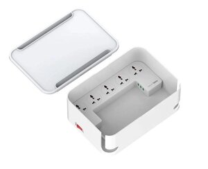 Фільтр Подовжувач мережевий LDNIO SN5310 Management Power Strip Box — 5 розеток і 3USB