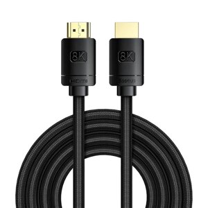 Кабель BASEUS High Definition Series HDMI 8K to HDMI 8K Adapter 3m (CAKGQ-L01)