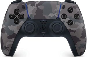 Бездротовий ігровий контролер Sony PlayStation 5 DualSense CFI-ZCT1W сірий камуфляж (Grey Camo)