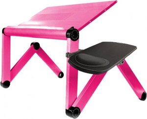 Столик для ноутбука металевий UFT T38 рожевий