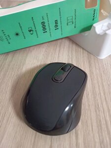 Бездротова мишка міні приймач нано Юсб чорна 2.4Ghz радіоканал