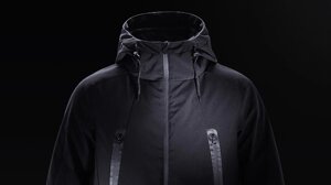 Куртка з підігрівом Xiaomi 90 Points Hot Temperature Control Down Jacket чорна розмір XL