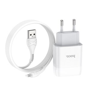 Адаптер мережевий Hoco Lightning Cable Glorious C73A