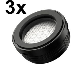 Фільтри насадкаи для авто порохотяга Baseus A2 car vacuum cleaner strainer (3PCS) чорні