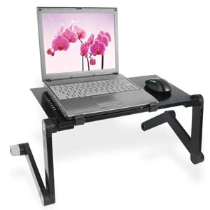 Столик-трансформер для ноутбука Т8 Laptop Table наліжковий
