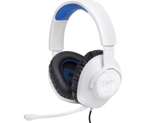 Навушники JBL Quantum 100P (JBLQ100PWHTBLU) білі