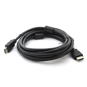 Шнур Hdmi штекер-штекер кабель із фільтрами 10 м чорний