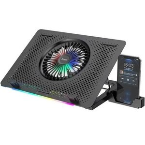 Охолоджувальна підставка для ноутбука HOCO DH11 з підсвіткою RGB