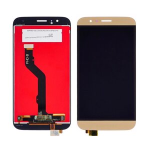 Дисплейний модуль для Huawei G8 (RIO-L01) екран із золотистим тачскрином